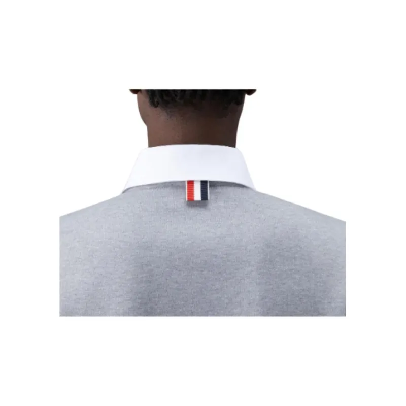 THOM BROWNE Short Sleeved Dresses Women's Gray-4