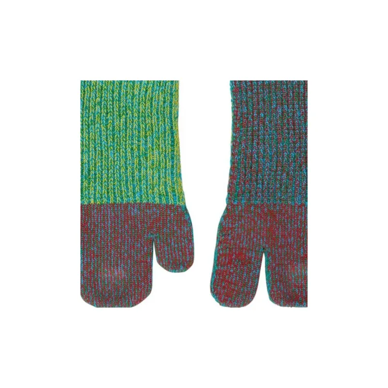 Homme Plissé Issey Miyake FW24 Knee-High Socks Men's Blue-2