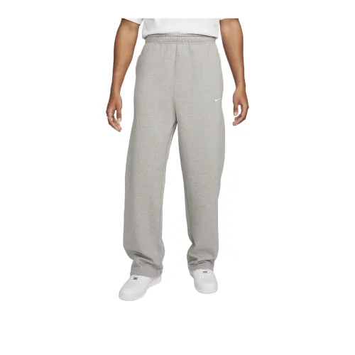 Nike Solo Swoosh Men's Open Hem Fleece Pants