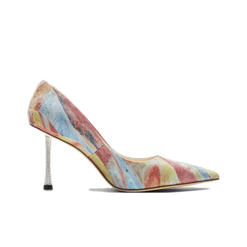 NINE WEST Slim Heel High Heels 8.5cm Women's-5