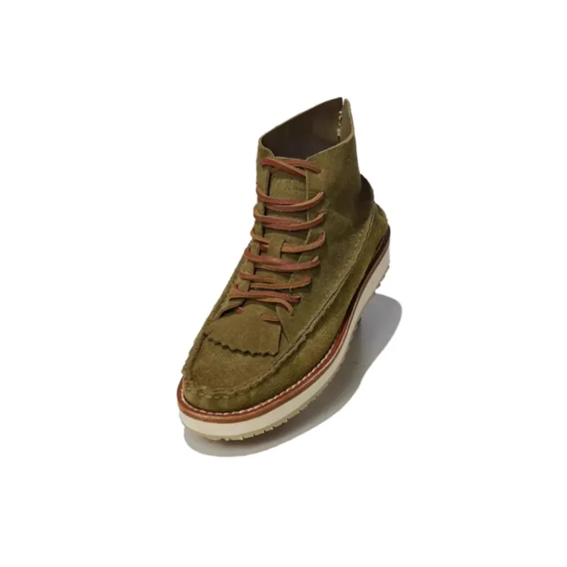Norman Walsh Ankle Boots Men Deep Moss Green-2