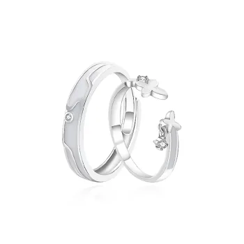 Chongqing Gold Store S999 Fine Silver Rings Unisex