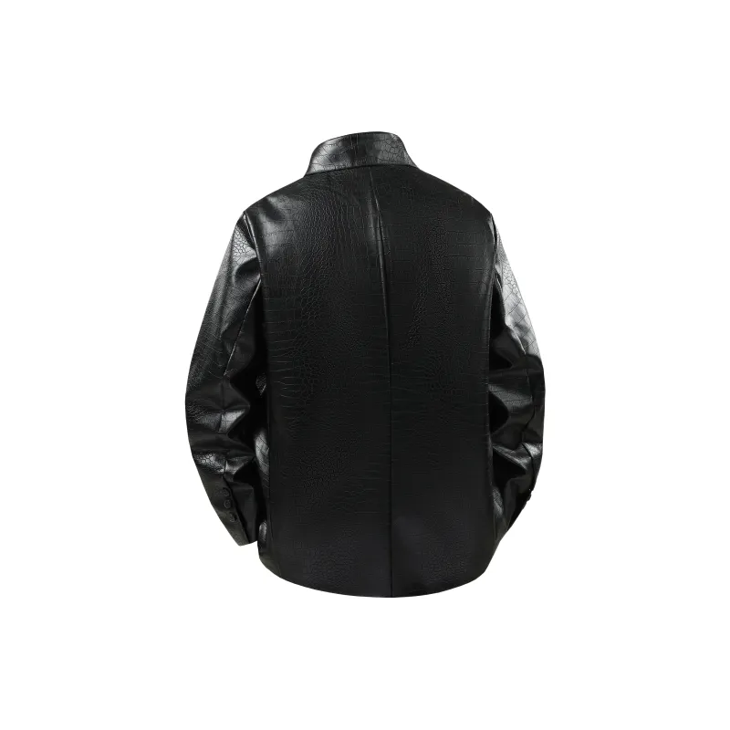 Lightning X Storm Leather Jacket Unisex-1