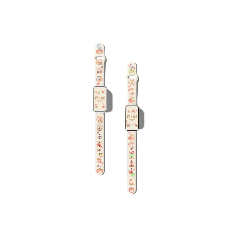 Mr. Strap Watch Band Keep Compatibility Silicone Material-3