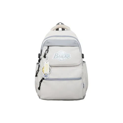 GOBLIN SHARKS 1759 Nylon Backpack Regular Unisex White & Gray/Black/White & Coffee/Blue/Red