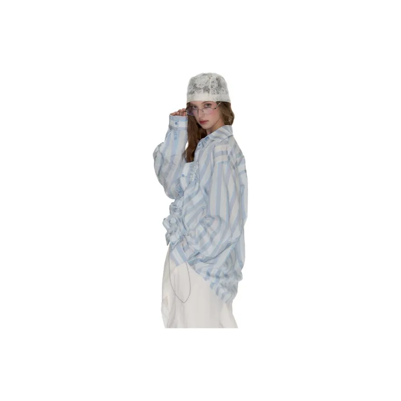 Guuka Hero Shirt Women's Light Blue-2