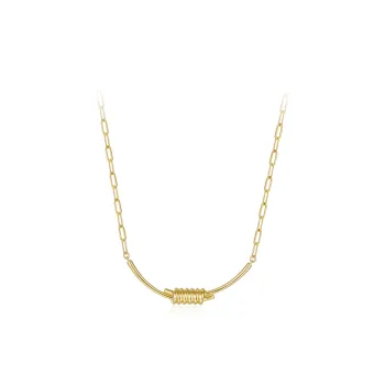 MITHAOL KUSC S925 Silver Necklaces Women's