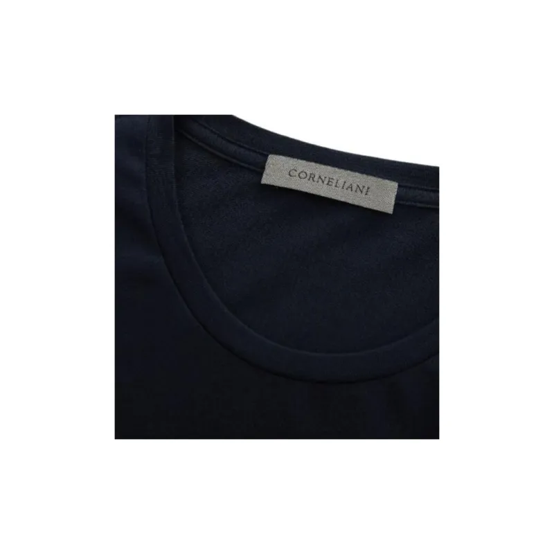 CORNELIANI T Shirt Men's Navy Blue-5