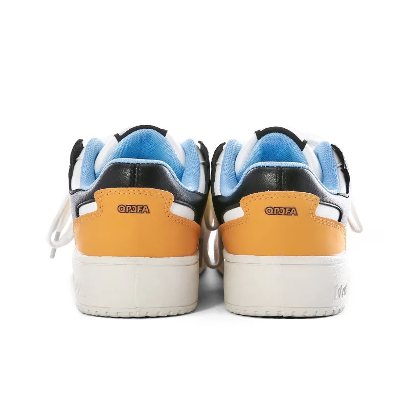 Lovely You Lightweight And Breathable Low Top Skateboard Shoes Women's Orange-28