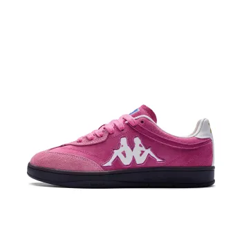 Kappa Tifo Back to Back Thermal Abrasion Resistant Low Top Skateboard Shoes Women's Ocean Pink Classic White
