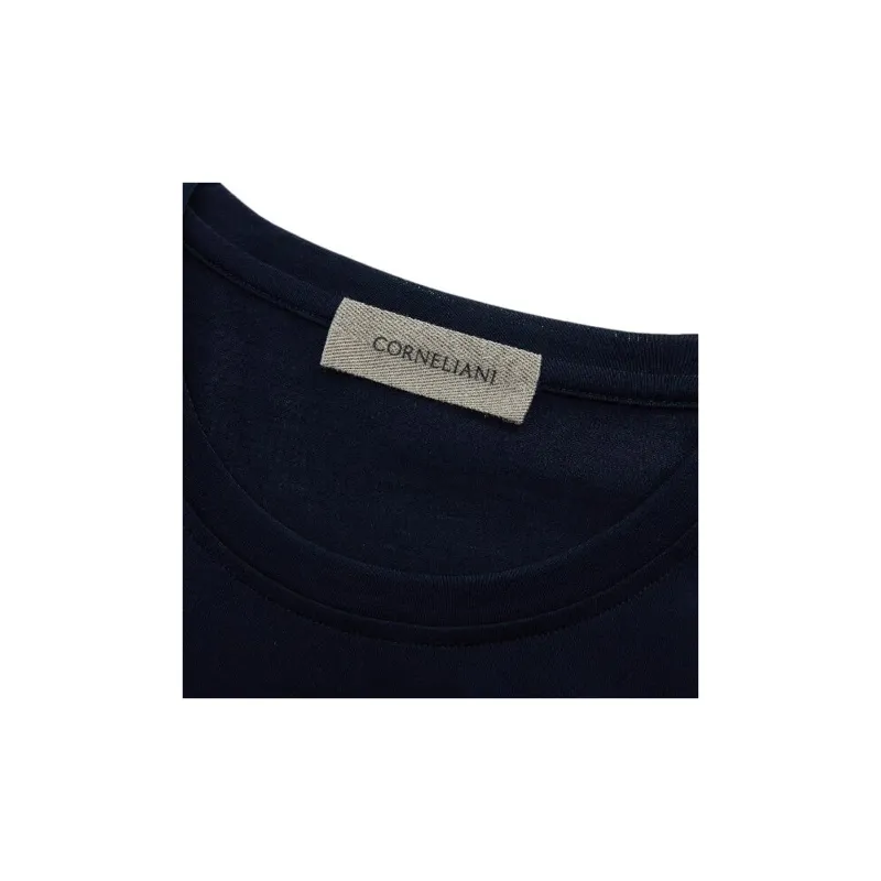 CORNELIANI T Shirt Men's Navy Blue-7