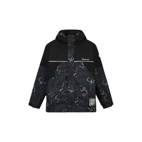 Timberland Hiking Waterproof And Windproof To Keep Warm Windbreaker Jacket Men's Print