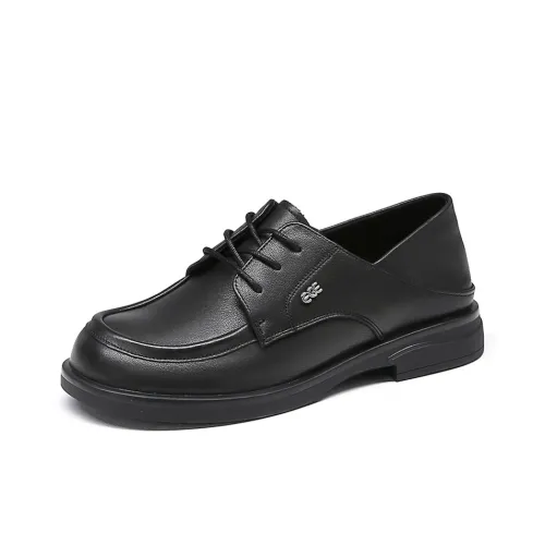 Spider King Casual Single Shoes Women's Black