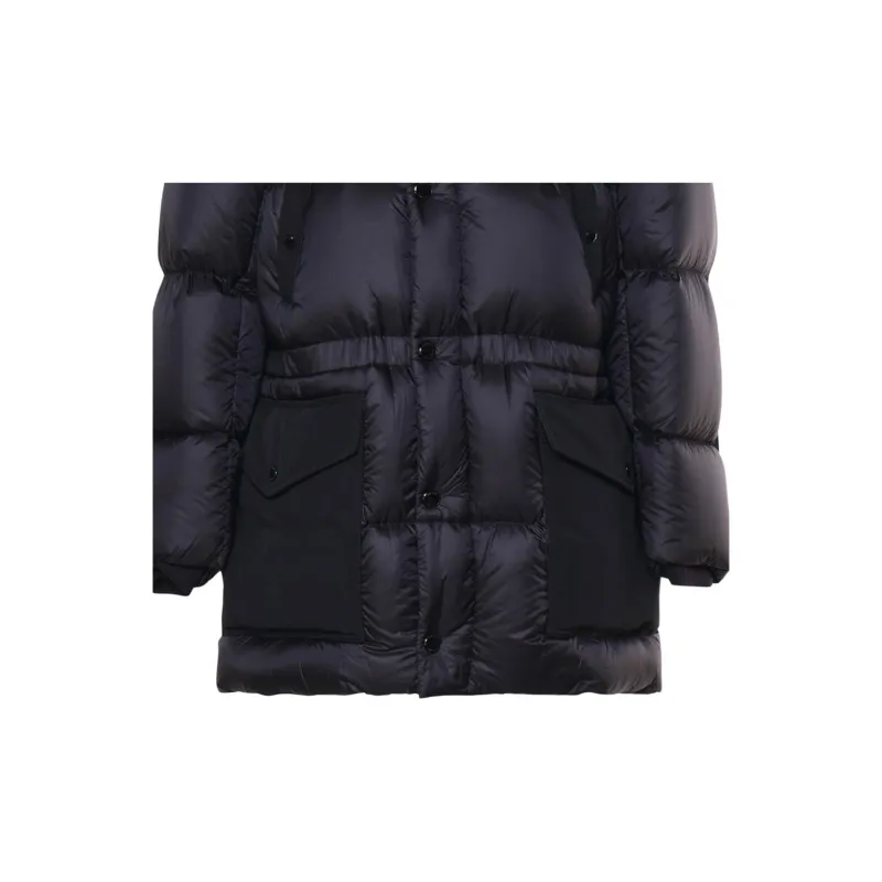 Burberry High Neck Hooded Padded Coat-6