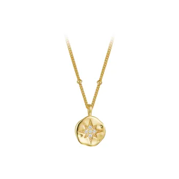 MITHAOL KUSC S925 Silver Necklaces Women's