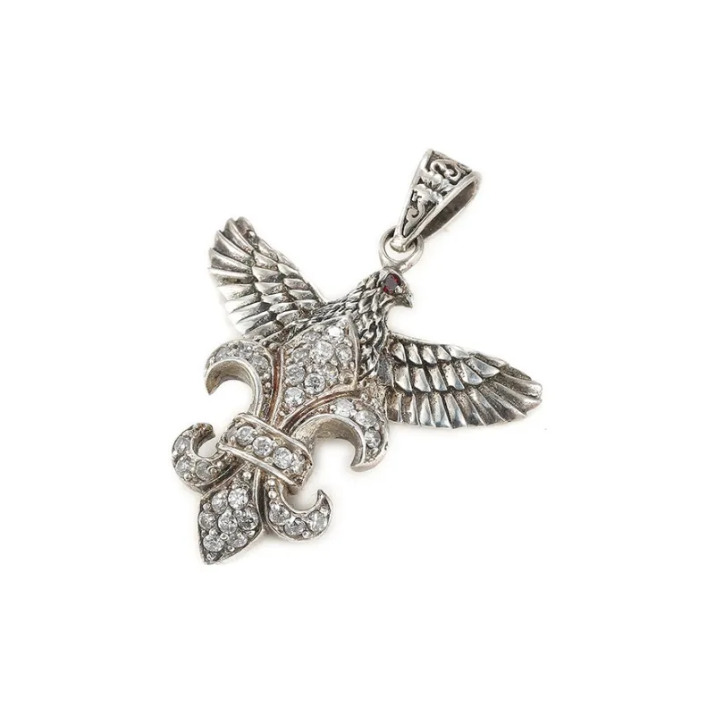 The Next Life 925 Sterling Silver Synthetic Cubic Zirconia Necklaces Unisex-7