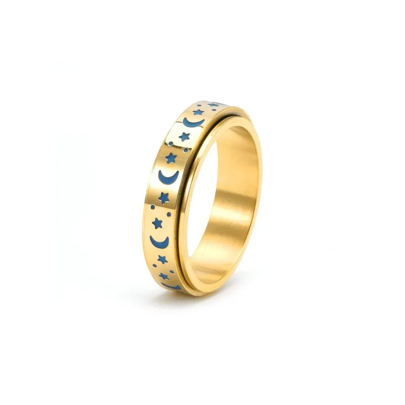 SKSW Titanium Steel Rings Unisex-4