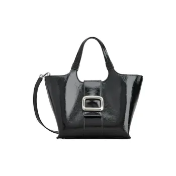 Roger Vivier Logo Engraved Shopper Bag