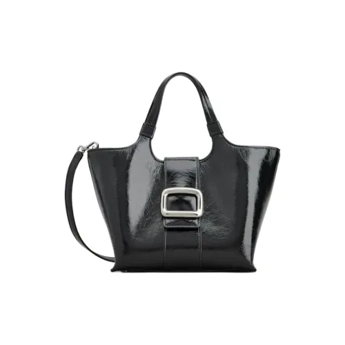 Roger Vivier Logo Engraved Shopper Bag