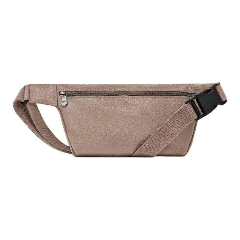 LONGCHAMP Cow Leather Fanny Pack Medium Size Men's Brown-2