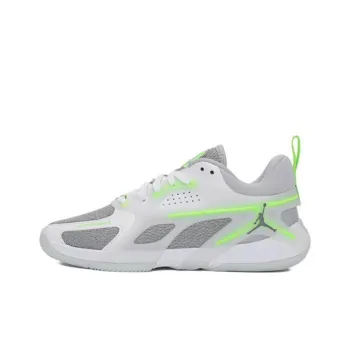 Jordan WMNS JORDAN Anti Slip Wear Resistant Low Top Basketball Shoes Women's White Gray