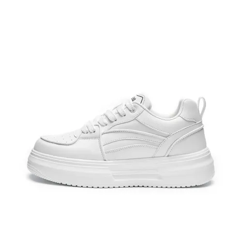 LAZY BONS Anti Slip Wear Resistant Lightweight Breathable Height Increasing Low Top Skateboard Shoes Unisex