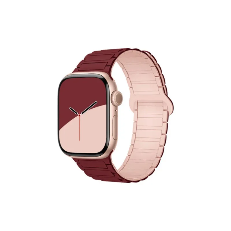 MUZHITIANKONG Apple Compatibility Watch Band Silicone Material-3