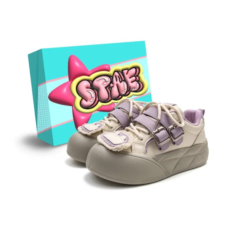 STAE Anti-Slip Wear-Resistant Low-Top Skateboard Shoes Women's Box Included-18