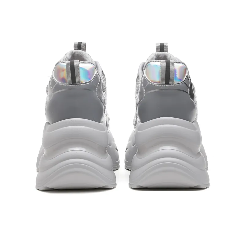 CARDANRO Small sized Sky Vegetables Low Top Chunky Sneakers Women's-11