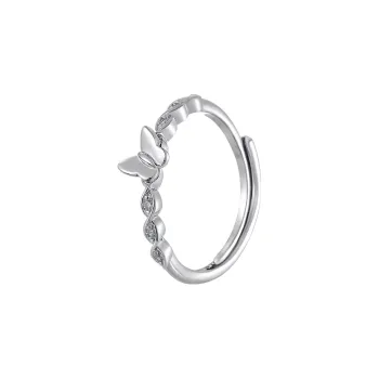 MISS XIA JWY Copper Silver Plated Rings Women's