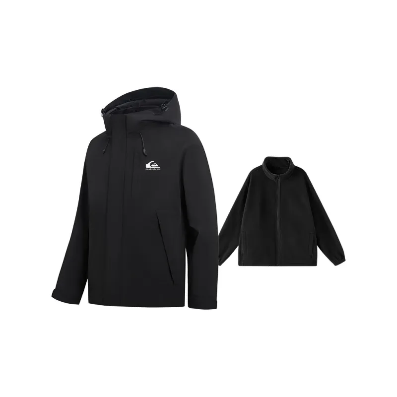 Quiksilver Windproof Warm And Rainproof Windbreaker Jacket Unisex-4
