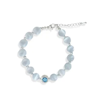 YOASOBI Glass Cat Eye Bracelets Women's