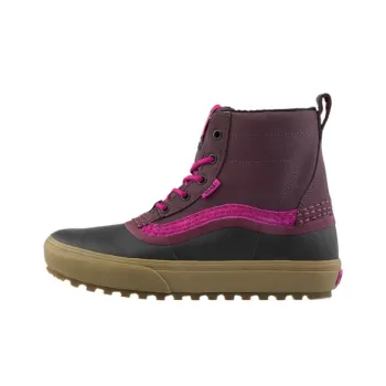 Vans Standard Slip-Resistant Short Snow Boots Unisex Fuchsia