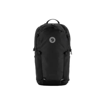 Fjallraven Polyamide Outdoor Mountaineering Bag Backpack Unisex Black