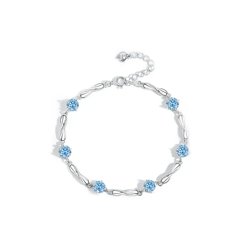 QIANCHANG S999 Fine Silver Bracelets Women's-3