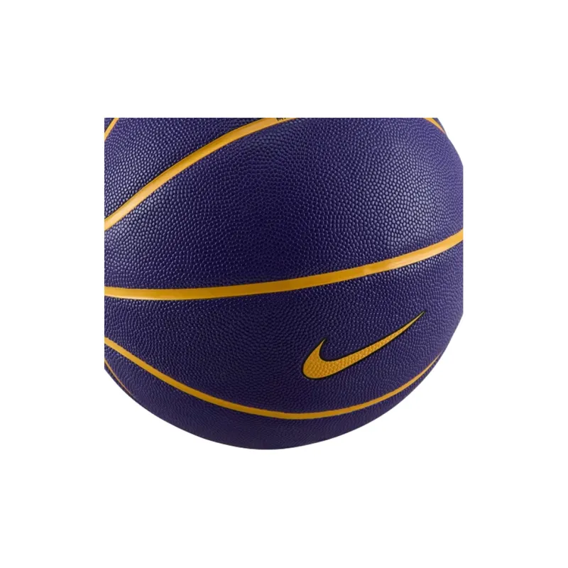 Nike PU Basketball Blue Purple Size 7 Training Unisex-3