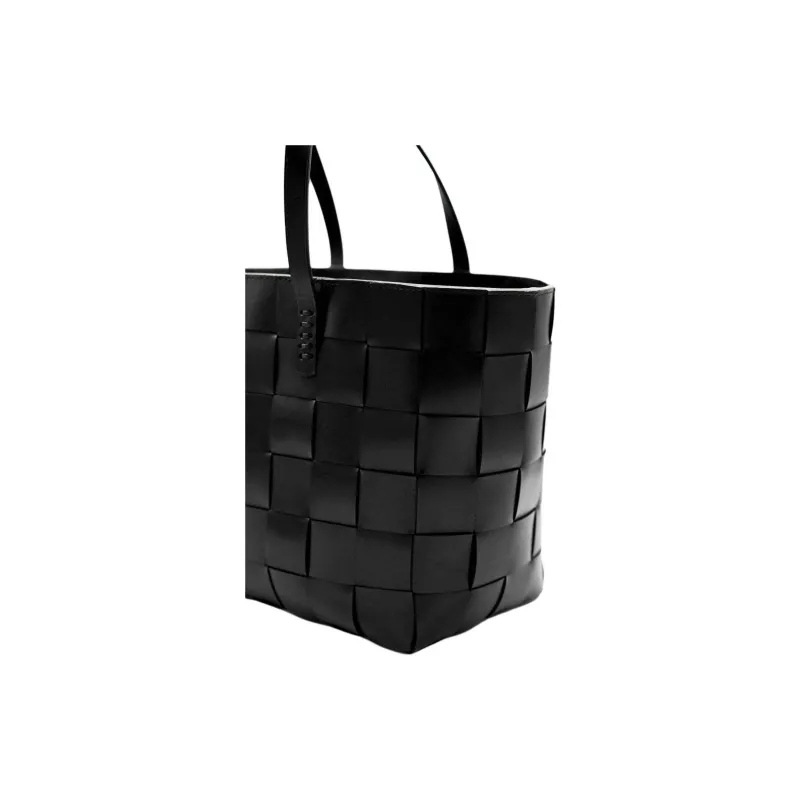 Dragon Diffusion Calfskin Tote Bag, Shopping Bag, Handbag Regular Women's Black-3