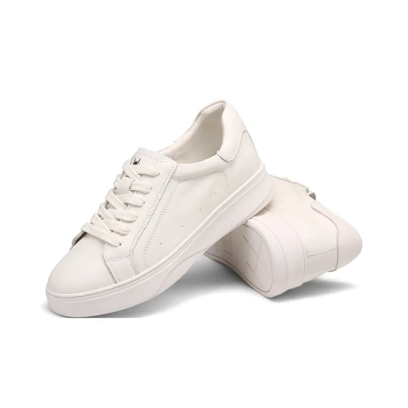 Spider King Low Top Skateboard Shoes Women's White-3