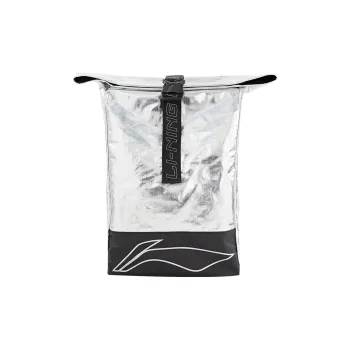 LiNing Sports Basketball Collection Fabric Basketball Bag Sports Backpack Regular Unisex Silver