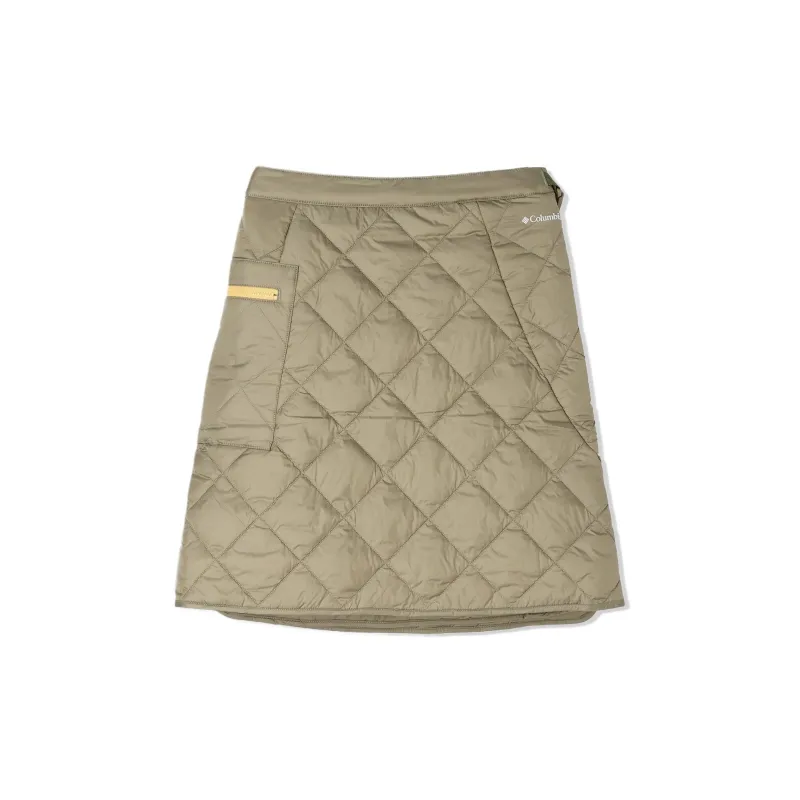 Columbia x TOMOKO SUZUKI W Enjoy Mountain Life Omni Heat Infinity Omni Shield Casual Long Skirt Women's Stream-1