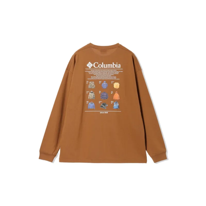 Columbia Lost Brook™ Omnishade Omniwick T Shirt Unisex Brown-1