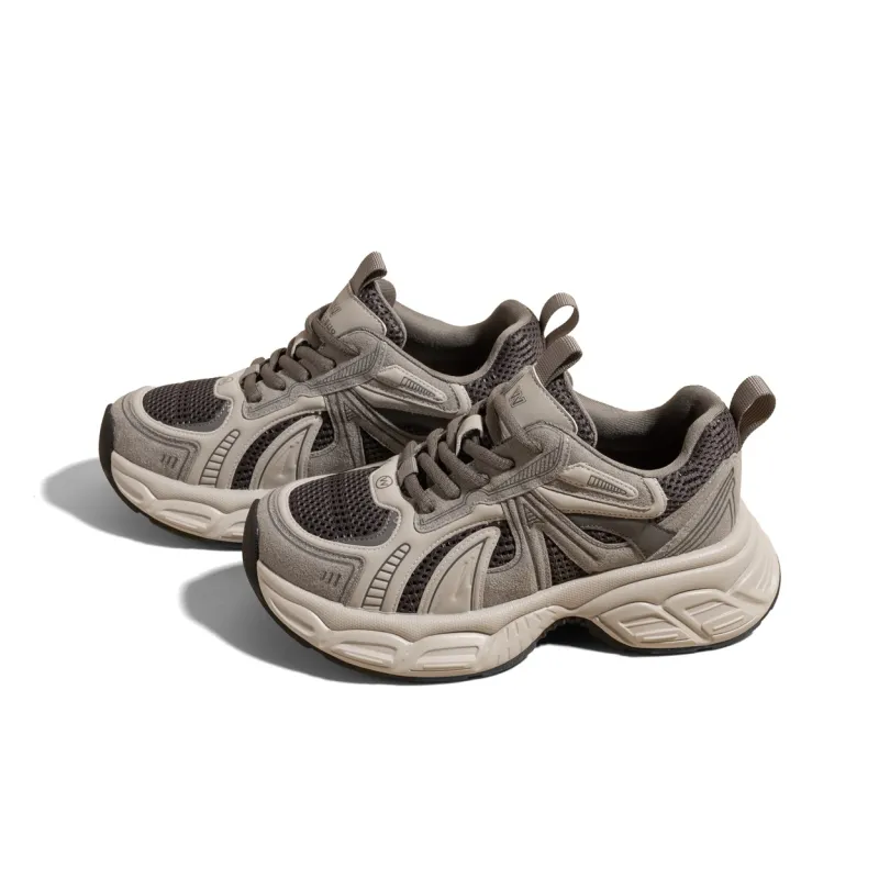 KODI Anti-Slip Wear-Resistant Low-Top Chunky Sneakers Women's-1