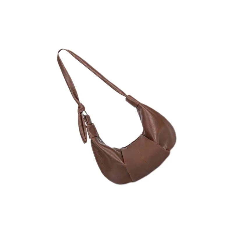 OKEKE Pu Shoulder Bag Regular Unisex Umber/Black-6