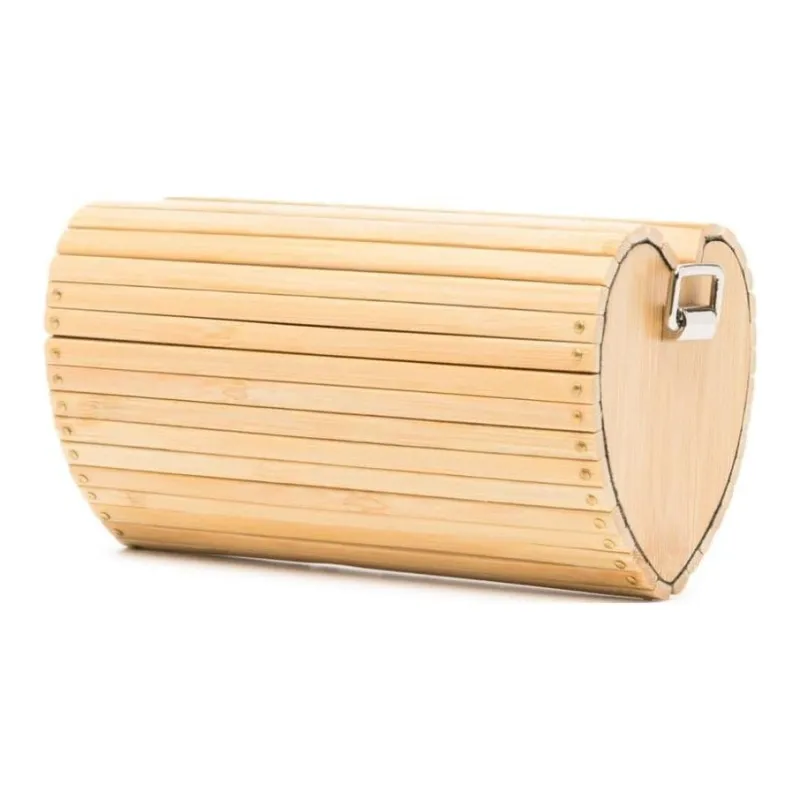 Feng Chen Wang Heart-shaped Bamboo Shoulder Bag-3
