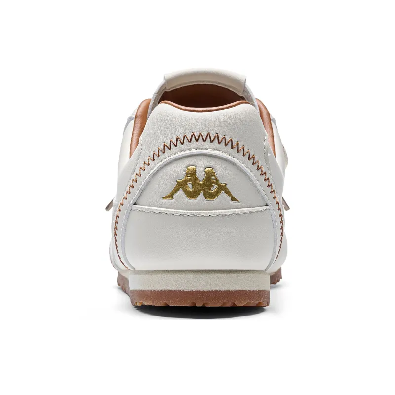 Kappa Anti Slip Wear Resistant Low Top Skateboard Shoes Women's Winter Day White-4