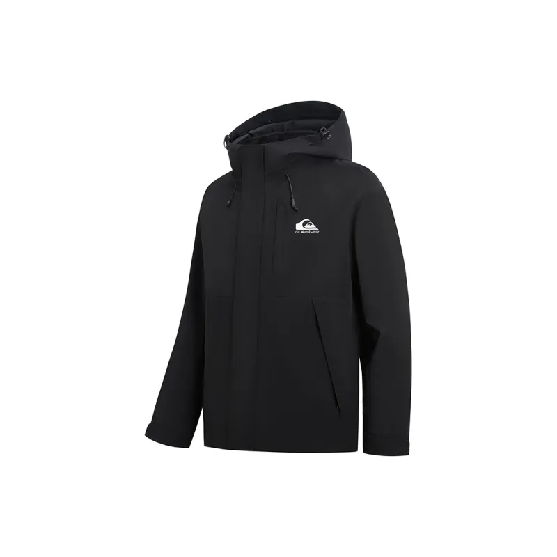 Quiksilver Windproof Warm And Rainproof Windbreaker Jacket Unisex-5