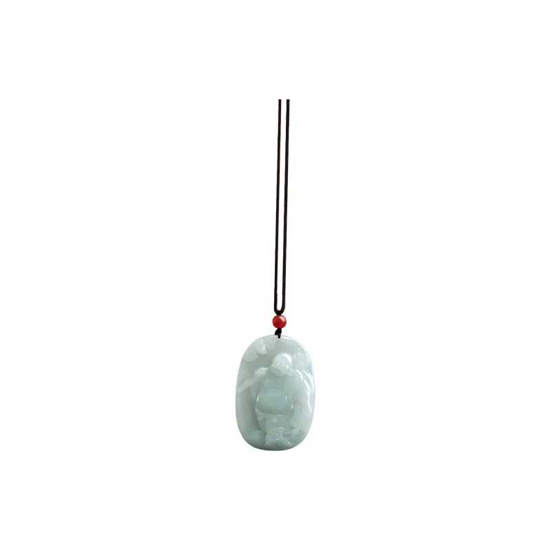 Emerald Glutinous Jade Jadeite Pendants Unisex-0