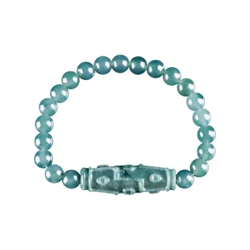 Emerald Glutinous Jade Bracelets Unisex