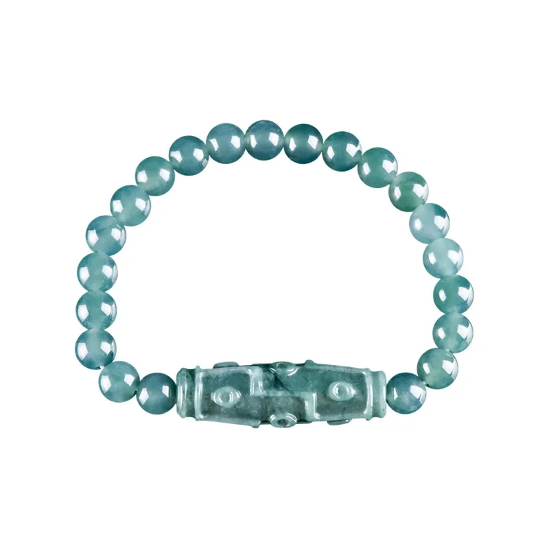 Emerald Glutinous Jade Bracelets Unisex-0