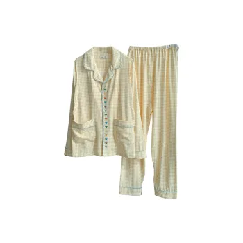 Maultiay Pajama Set Women's Yellow